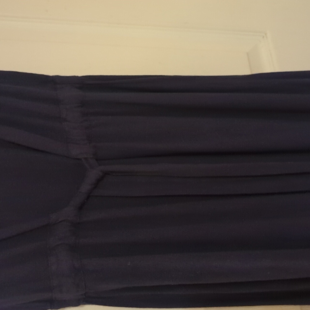 Gap Navy Hi Low  Sleeveless T Shirt Dress Small - Picture 4 of 6